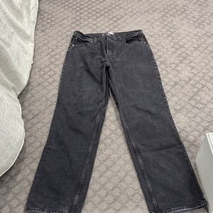 Abercrombie & Fitch Women's High Rise Black Jeans